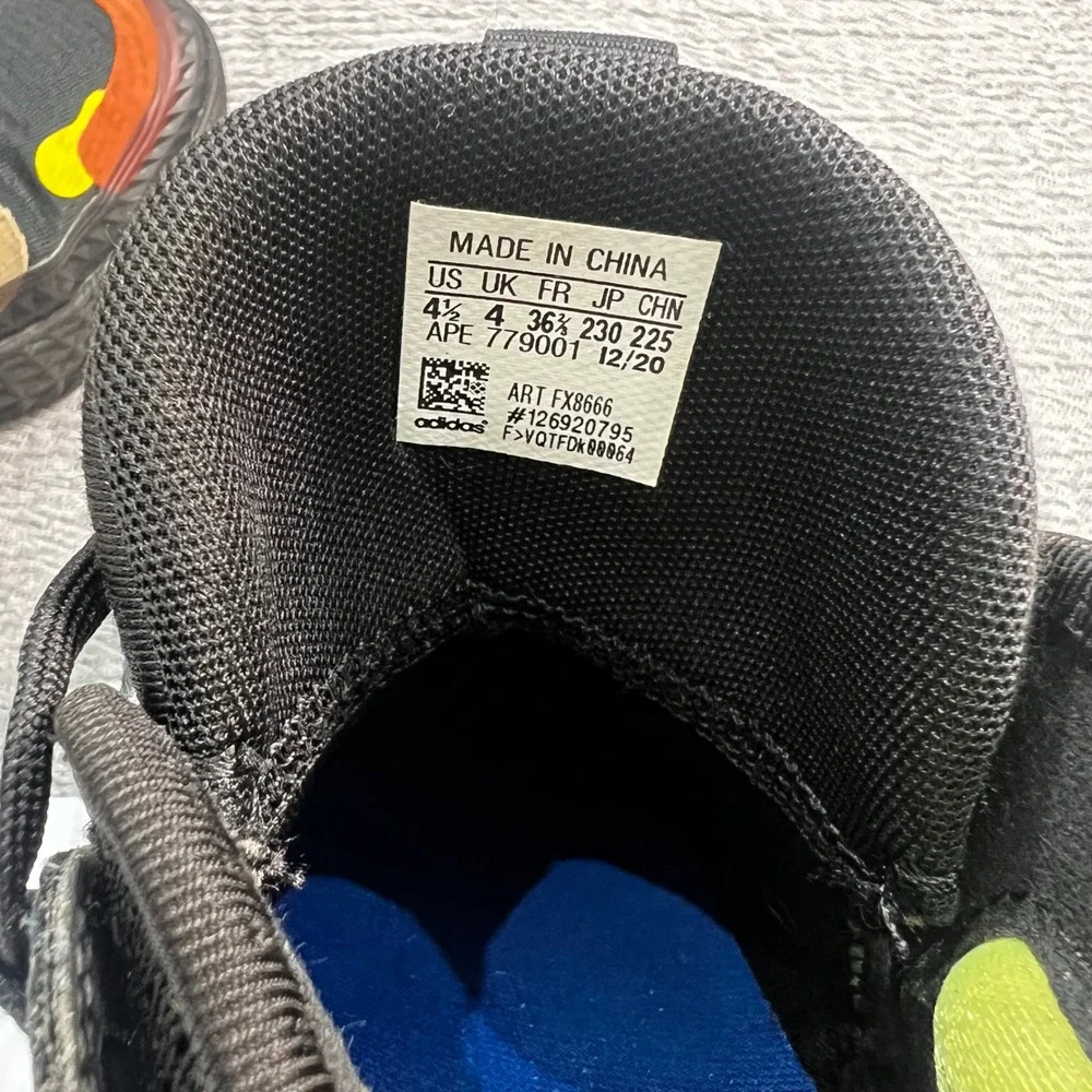 Adidas Harden Vol. 5 Futurenatural‎ Basketball Shoes Mens Youth 4.5 Black Multi